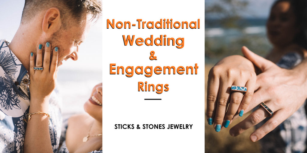 Non-Traditional Wedding and Engagement Rings
